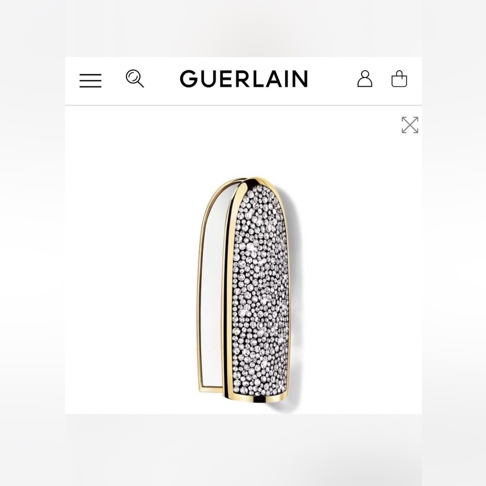 Guerlain Gold and Silver Lipstick Case